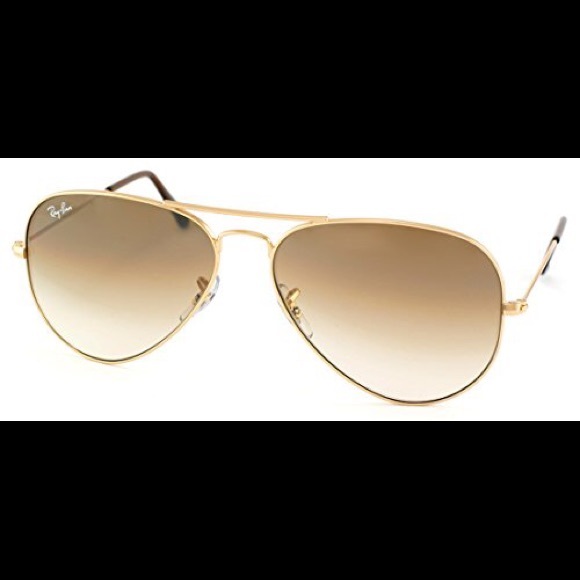 Ray-Ban Accessories - •Ray-Ban• Original Aviator In Gradient Brown